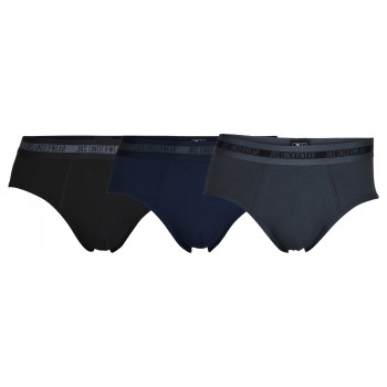 JBS 3P Bamboo Boxer Brief Blå/Grå Medium Herre