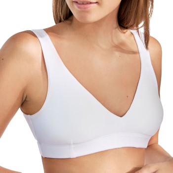 Bread & Boxers Bread and Boxers Padded Soft Bra Bh Hvid modal X-Large Dame