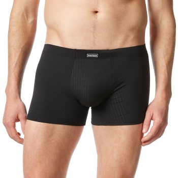 Bruno Banani Check Line 2.0 Shorts Sort polyamid Small Herre