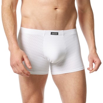 Bruno Banani Check Line 2.0 Shorts Hvid polyamid Small Herre