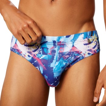 Bruno Banani Digital Life Sport Brief Blå Mønster polyester Small Herre