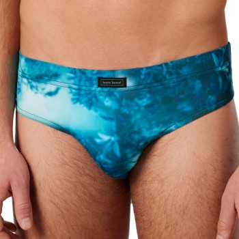 Bruno Banani Florestsense Sportslip Brief Grøn Mønster polyester Small Herre