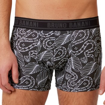 Bruno Banani Rattlesnake Print Boxer Sort mønstret bomuld XX-Large Herre