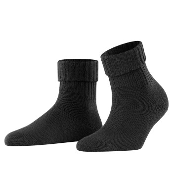 Burlington Strømper Plymouth Wool Sock Sort uld Str 36/41 Dame