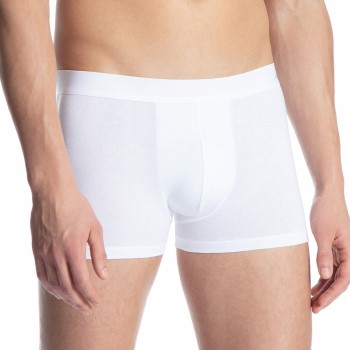 Calida Cotton Code Boxer Brief Hvid bomuld Small Herre