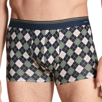 Calida Cotton Code Design Boxer Grøn bomuld Large Herre