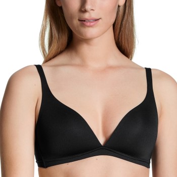 Calida Bh Eco Sense Soft Moulded Triangle Bra Sort A 70 Dame