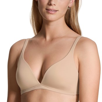 Calida Bh Eco Sense Soft Moulded Triangle Bra Beige A 75 Dame