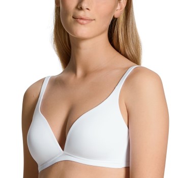 Calida Bh Eco Sense Soft Moulded Triangle Bra Hvid A 80 Dame