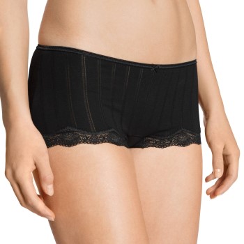 Calida Trusser Etude Toujours Low Cut Panty Sort bomuld Small Dame