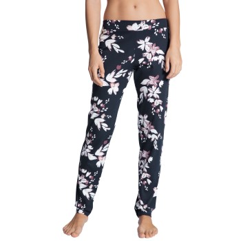 Calida Favorites Dreams Printed Pants Blå Mønster bomuld Medium Dame