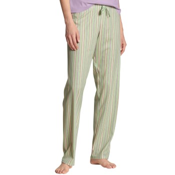 Se Calida Favourites Botanic Pyjama Pants Lysegrøn bomuld Small Dame ved Timarco