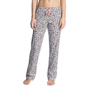 Se Calida Favourites Dreams Pants Hvid Mønster bomuld Large Dame ved Timarco