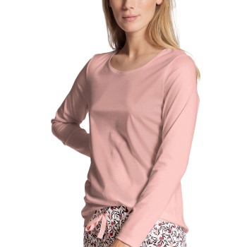 Se Calida Favourites Dreams Shirt Long Sleeve Rosa bomuld Small Dame ved Timarco