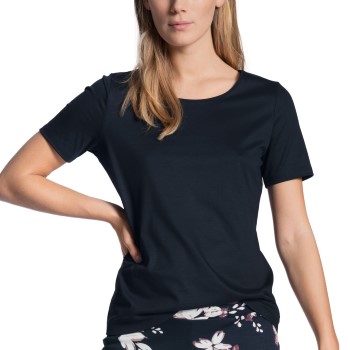 Se Calida Favourites Dreams T-shirt Mørkblå bomuld Small Dame ved Timarco