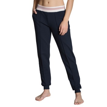 Calida Favourites Lounge Pants Marineblå bomuld Large Dame