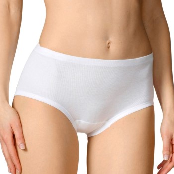 Calida Trusser Midislip Brief Hvid bomuld 42 Dame