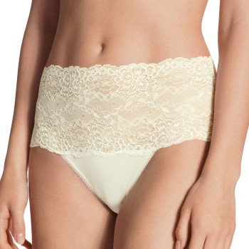 Calida Trusser Sensual Secrets Highwaist Slip Creme Large Dame