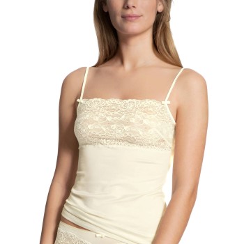 Se Calida Sensual Secrets Spaghetti-Top Creme Medium Dame ved Timarco