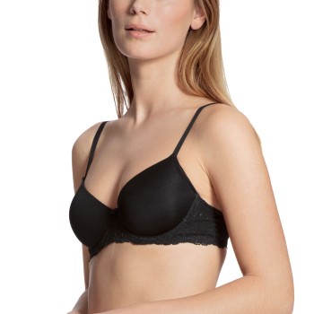 Calida Bh Sensual Secrets Underwired T-shirt Bra Sort A 80 Dame