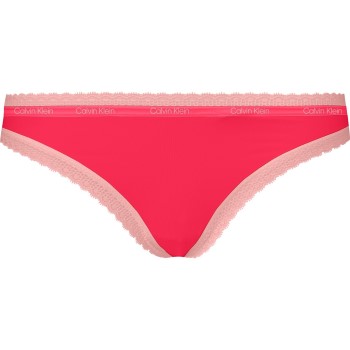 Calvin Klein Trusser Bottoms Up Refresh Thong Koral polyamid Large Dame