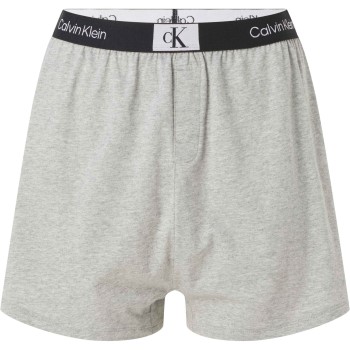 Se Calvin Klein CK96 Pyjama Shorts Grå bomuld X-Large Dame ved Timarco