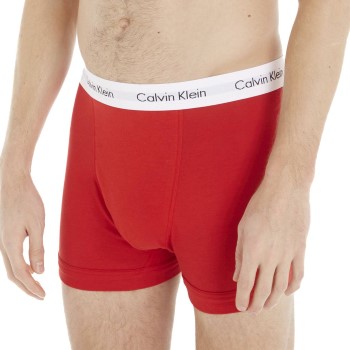 Calvin Klein 3P Cotton Stretch Trunks Flerfarvet-2 bomuld Large Herre