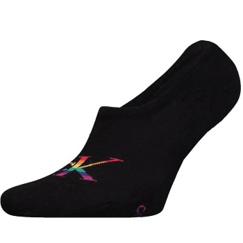 Calvin Klein Legwear Calvin Klein Strømper Footie High Cut Pride Sock Sort One Size