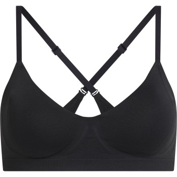 Calvin Klein Bh Fusion Flex Light Lined Bralette Sort polyamid Medium Dame