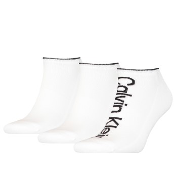 Calvin Klein Legwear Calvin Klein Strømper 3P Men Athleisure Sneaker Socks Hvid One Size Herre