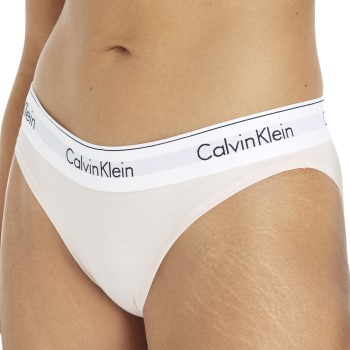 Calvin Klein Trusser Modern Cotton Bikini Lyserosa Small Dame