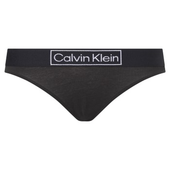 Calvin Klein Trusser Reimagined Heritage Thong Sort Small Dame