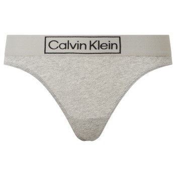 Calvin Klein Trusser Reimagined Heritage Thong Grå Medium Dame