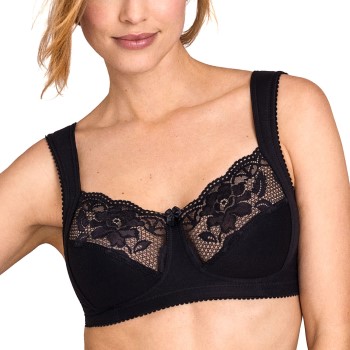 Miss Mary of Sweden Miss Mary Lovely Lace Soft Bra Bh Sort E 95 Dame