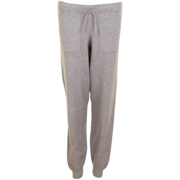 Missya Lazy Rib Pant Grå Small Dame