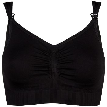 Missya Bh Lucia Nursing Bra Sort polyamid Large Dame