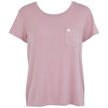 Se Missya Softness Modal T-shirt Lilla modal Small Dame ved Timarco