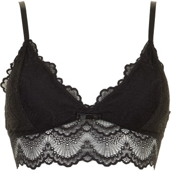 Missya Bh Tanya Bralette Sort polyamid Small Dame