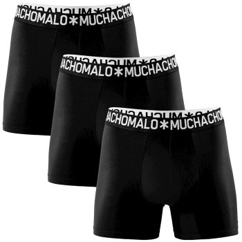 Muchachomalo 3P Cotton Stretch Basic Boxer Sort bomuld X-Large Herre