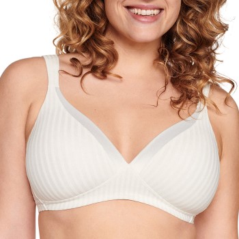 NATURANA Bh Everyday Wednesday Striped Soft Bra Elfenben A 75 Dame