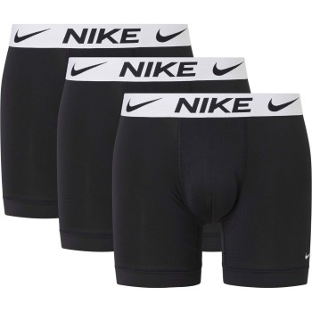 Nike 3P Everyday Essentials Micro Boxer Brief Sort/Hvid polyester Small Herre