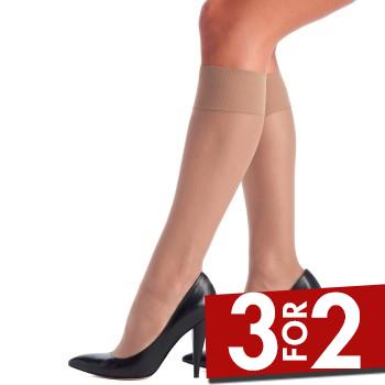 Oroblu Strømpebukser Mi-Bas Jeune 20 Sheer Knee-Highs Hud polyamid One Size Dame