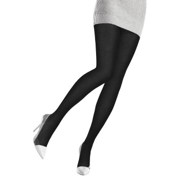 Oroblu Strømpebukser Nives Fine Wool Tights Sort Medium Dame