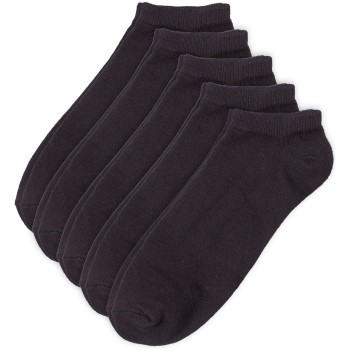 Pierre Robert Strømper 5P Low Cut Socks Sort Str 41/45