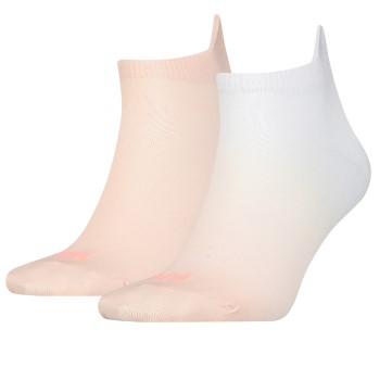 Puma Strømper 2P Gradient Sneaker Socks Lyserosa Str 35/38 Dame