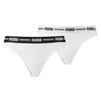 Puma Trusser 2P Iconic Solid String Hvid Small Dame