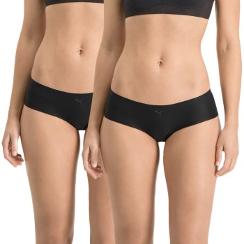 Puma Trusser 2P Seamless Hipster Sort X-Small Dame