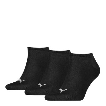 Puma Strømper 3P Sneaker Socks Sort Str 39/42