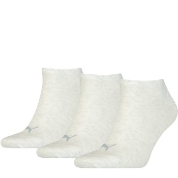 Puma Strømper 3P Sneaker Socks Lysegrå Str 43/46