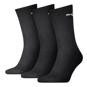 Puma Strømper 3P Sport Crew Socks Sort Str 43/46